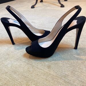 Prada Stiletto Peep Toe